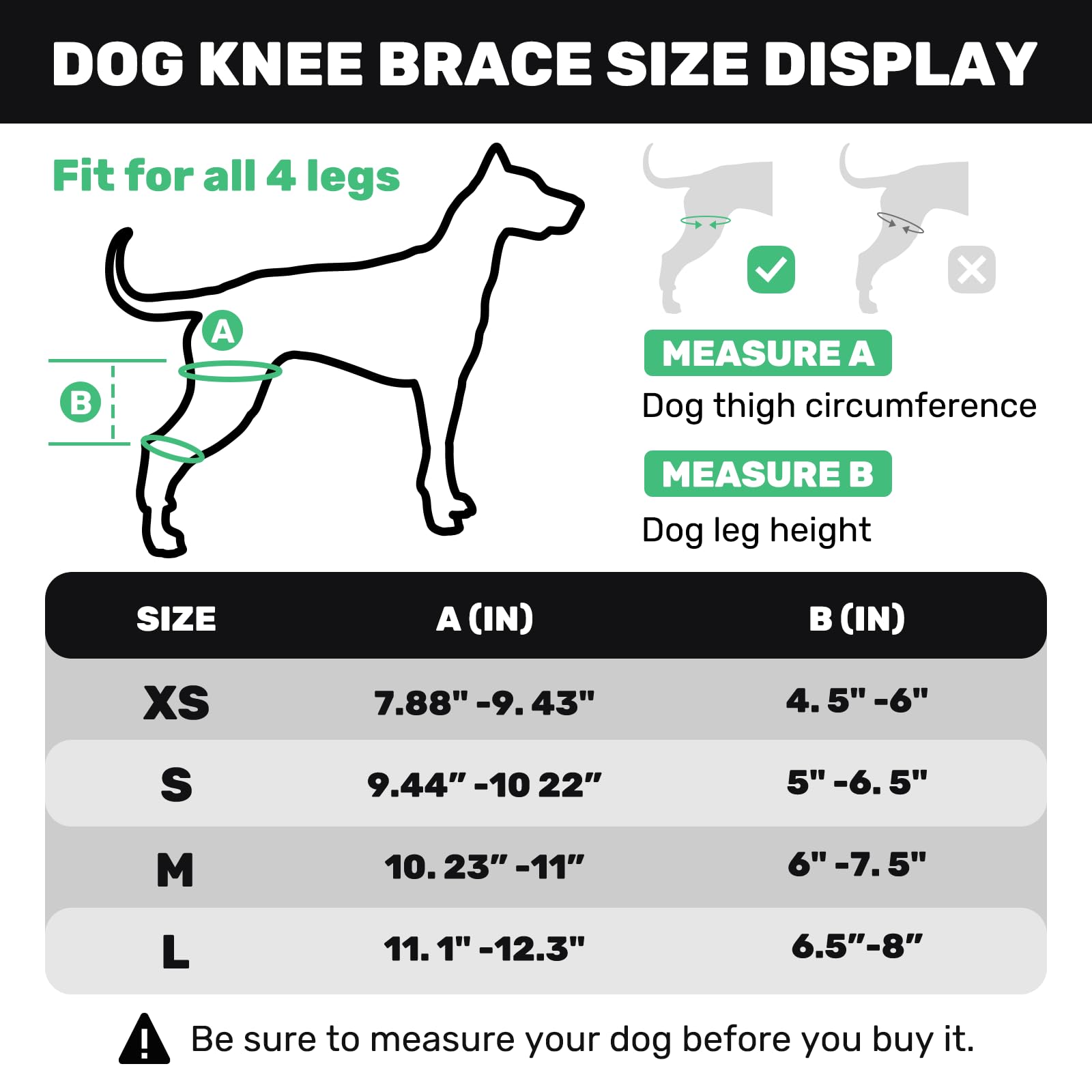 Dog Knee Support Brace