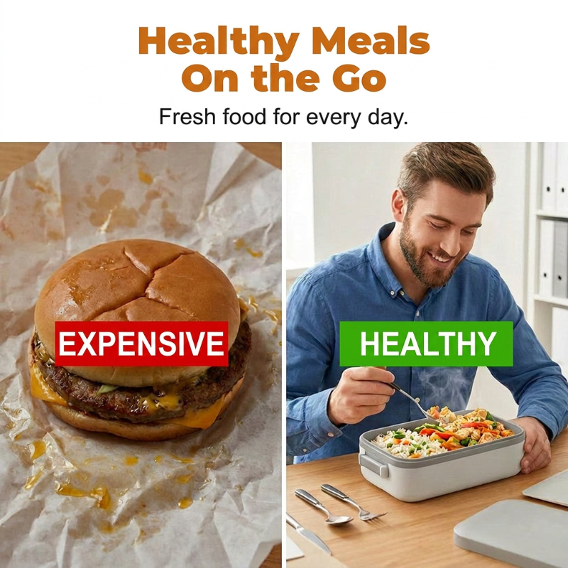 REDSEA Portable Heated Lunch Box